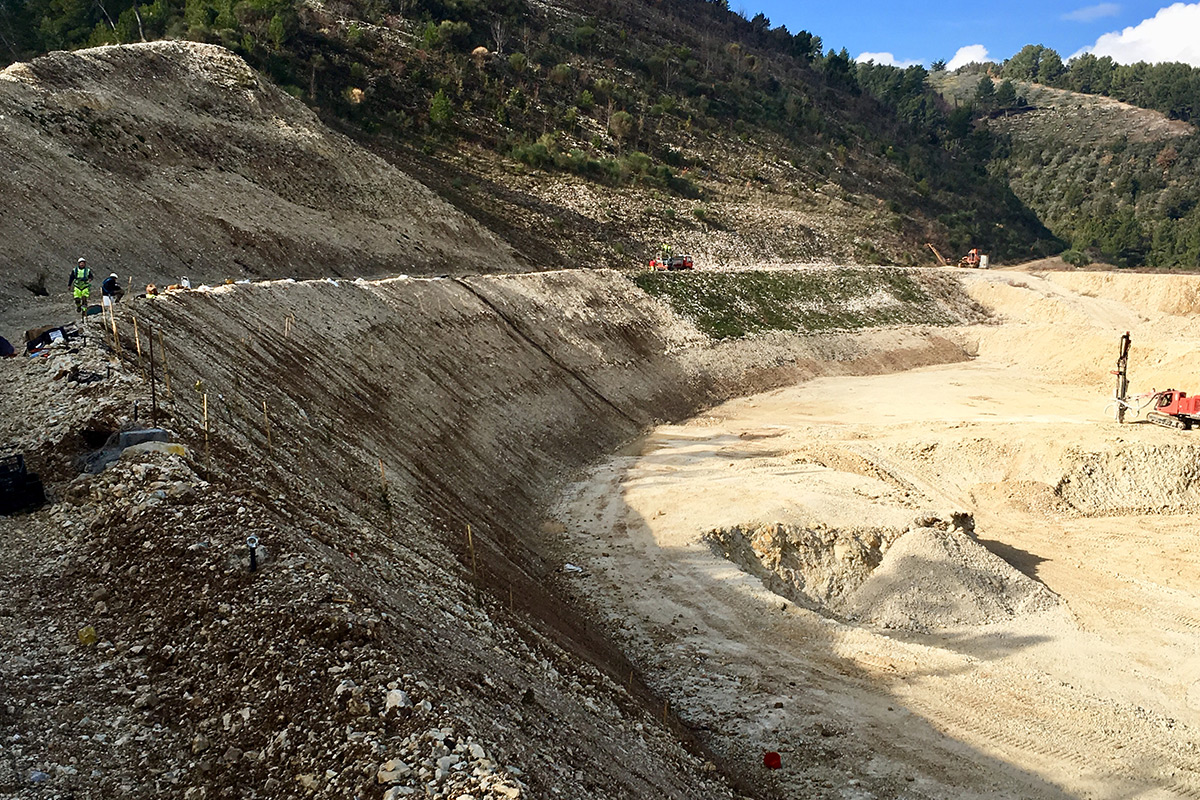 Initial quarry condition