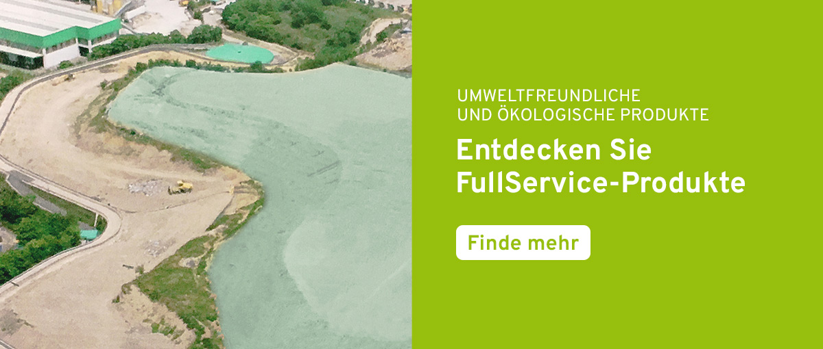 Full Service Green Solutions bietet eine breite Palette umweltfreundlicher und ökologischer Produkte an