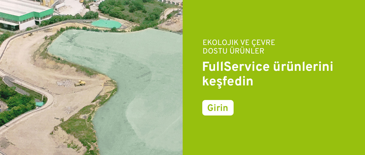 Full Service Green Solutions, çevre dostu ve ekolojik malzemelerden oluşan geniş bir ürün yelpazesi sunmaktadır