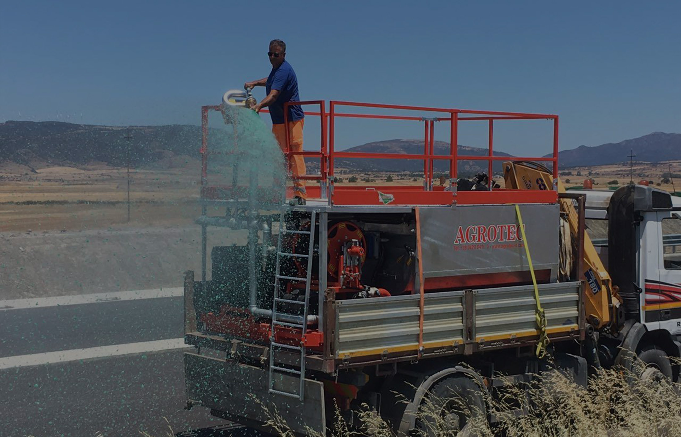 6000 lt Hydroseeder