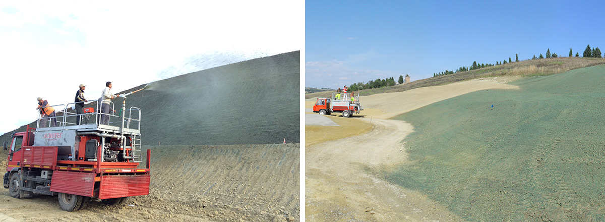 La scelta dei Mulch nell’idrosemina: protezione e supporto alla germinazione